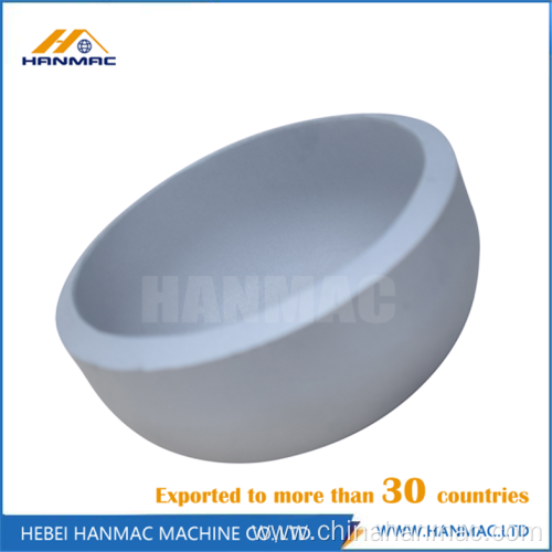 Aluminum gas pipe end cap